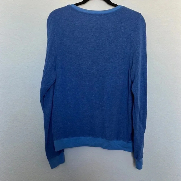 Wildfox LE WEEKEND Blue Baggy Beach Jumper - Picture 5 of 5